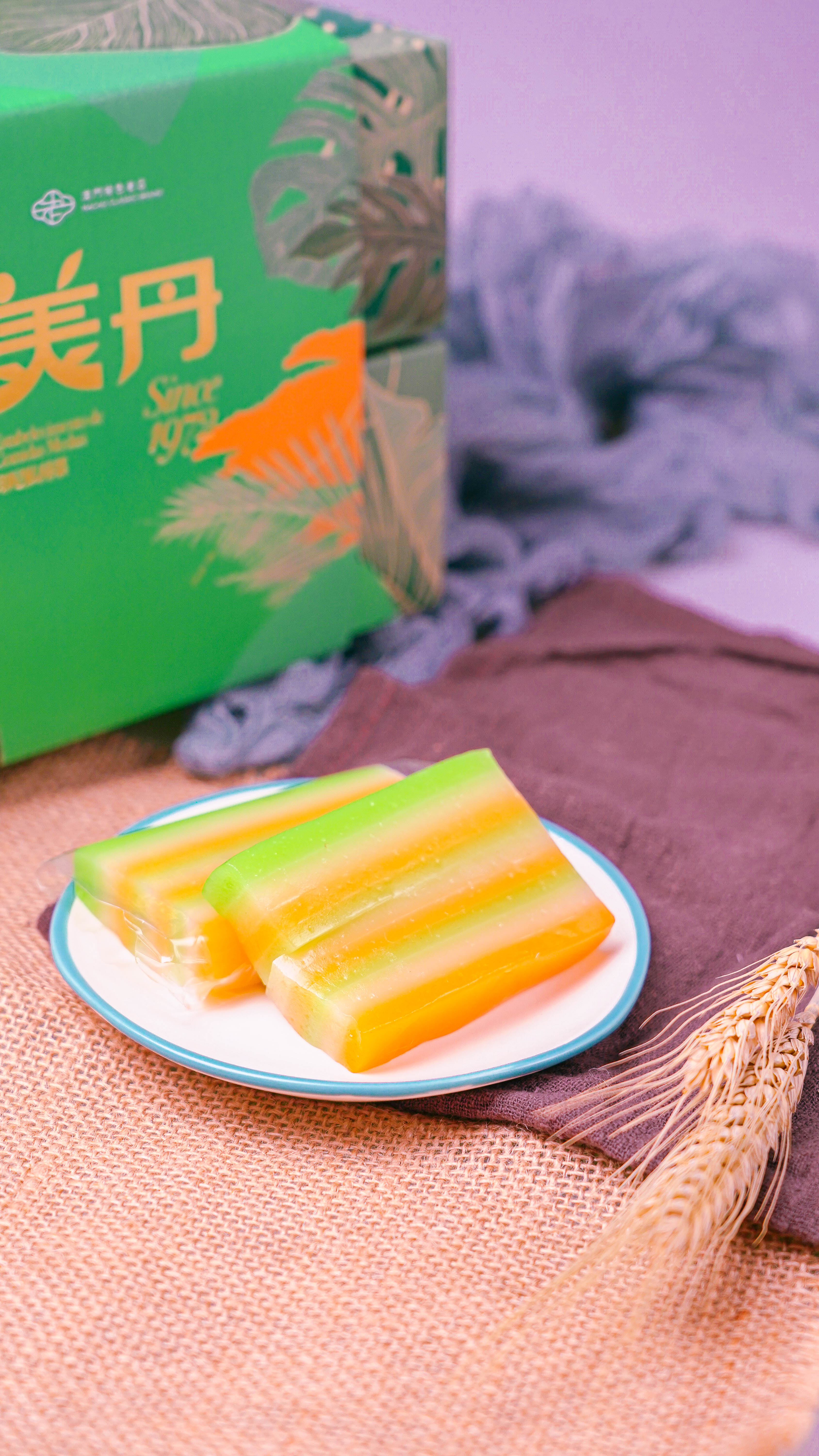 Coconut Rainbow Cake